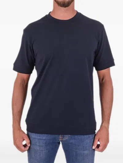 Paolo Pecora Crew-neck T-shirt In Blue