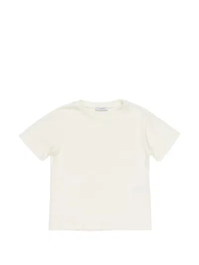 Paolo Pecora Kids' Crew-neck T-shirt In Neutral