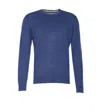 Paolo Pecora Crewneck Sweater In Blue
