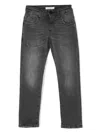 Paolo Pecora Distressed Jeans In Black