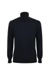 Paolo Pecora Wool Turtleneck Sweater In Black