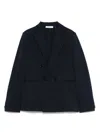 Paolo Pecora Double-breasted Blazer In Blue