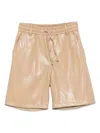 Paolo Pecora Drawstring-waist Shorts In Neutrals
