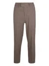 Paolo Pecora Pantalone Stretch Marrone Chiaro In Brown