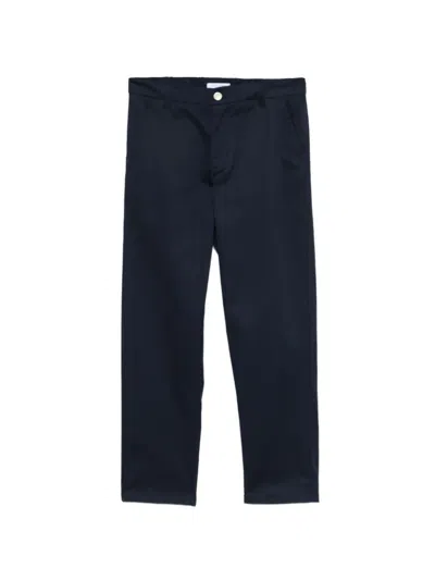 Paolo Pecora Kids' Elasticated Trousers In Blue