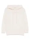 Paolo Pecora Wool Hoodie In White
