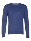 Paolo Pecora Fine-knit Jumper In Blue