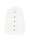 Paolo Pecora Flap-pocket Jacket In White