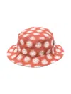 Paolo Pecora Graphic-print Bucket Hat In Red