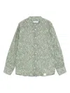 Paolo Pecora Graphic-print Shirt In Green