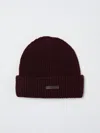 Paolo Pecora Hat Men  In Burgundy