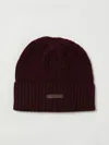 Paolo Pecora Hat Men  In Burgundy
