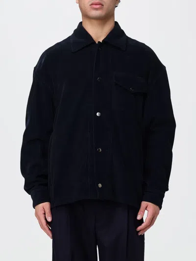 Paolo Pecora Jacket Men Color Blue