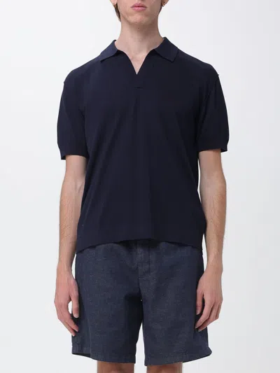 Paolo Pecora Jacket Men In Blue