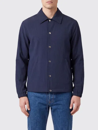 Paolo Pecora Jacket Men  In Blue