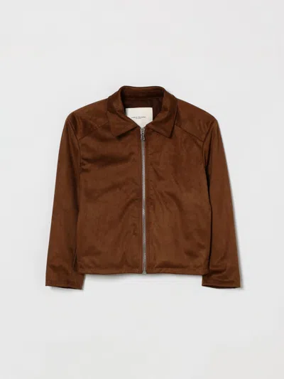 Paolo Pecora Coat Kids  In Brown