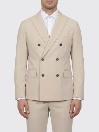 Paolo Pecora Jacket  Men Color Grey In Neutral