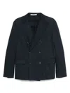 Paolo Pecora Double-breasted Tailored Jacket With Sharp Lapels