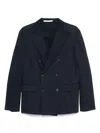 Paolo Pecora Double-breasted Tailored Jacket With Sharp Lapels