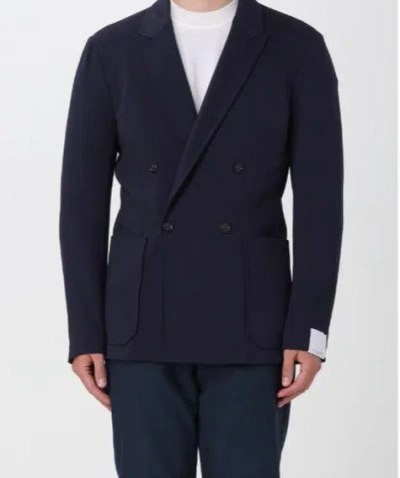 Paolo Pecora Jackets & Vests In Blue