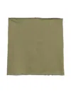 Paolo Pecora Jersey Scarf In Green