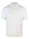 Paolo Pecora Camicia Bianca Operata In White
