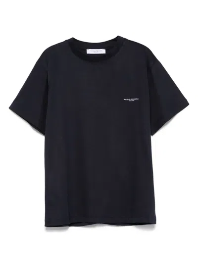 Paolo Pecora Kids' Jersey T-shirt In Blue
