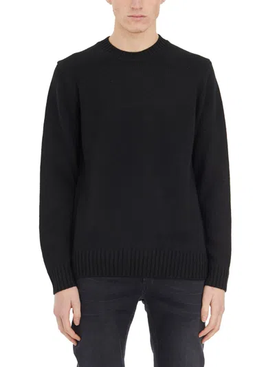 Paolo Pecora Wool Roundneck Sweater In White