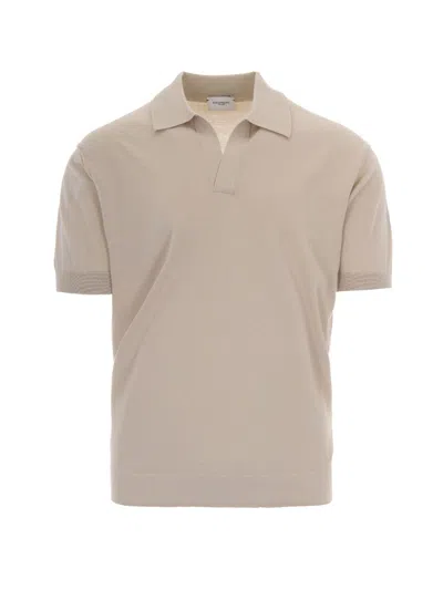 Paolo Pecora Classic Short Sleeve T-shirt For Men In Neutral