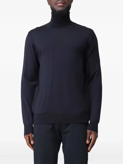 Paolo Pecora Knitted Jumper In Blue