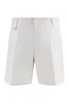 Paolo Pecora Linen-blend Bermuda Shorts