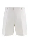 Paolo Pecora Linen-blend Bermuda Shorts