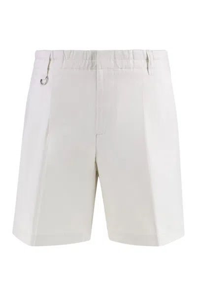PAOLO PECORA LINEN BERMUDA-SHORTS