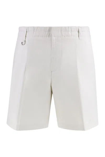 PAOLO PECORA PAOLO PECORA LINEN BERMUDA-SHORTS