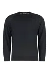 Paolo Pecora Linen-cotton Crew-neck Sweater
