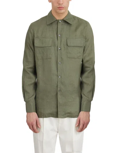 Paolo Pecora Linen Shirt Ls