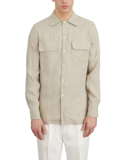 Paolo Pecora Linen Shirt Ls