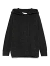 PAOLO PECORA LOGO-EMBROIDERED HOODIE