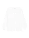 Paolo Pecora Logo-print Long Sleeve T-shirt In White