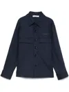 Paolo Pecora Logo-print Shirt In Blue