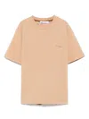 Paolo Pecora Logo-print T-shirt In Neutrals