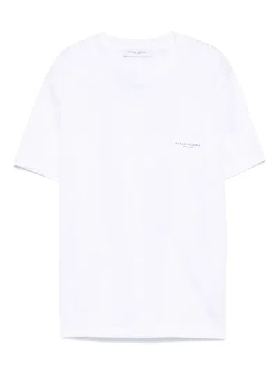 Paolo Pecora Kids' Logo-print T-shirt In White