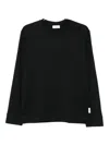 Paolo Pecora Long-sleeve Modal T-shirt In Black