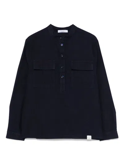 Paolo Pecora Kids' Long-sleeve Shirt In 蓝色