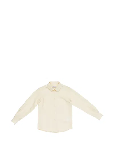 Paolo Pecora Kids' Long-sleeve Shirt In Neutral