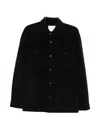 Paolo Pecora Long-sleeved Casual Jacket In Black