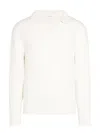 Paolo Pecora Long-sleeved Polo Shirt In White