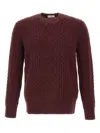 Paolo Pecora Long-sleeves Sweater In Red