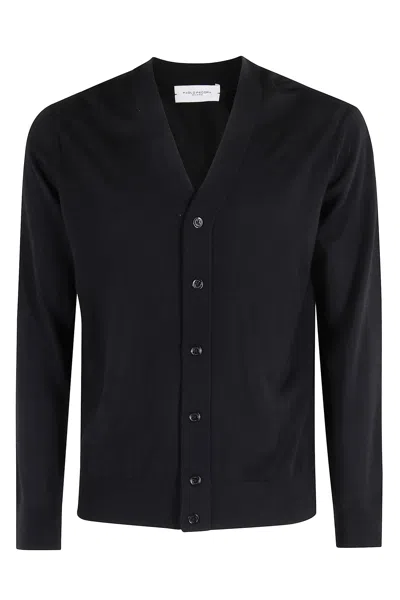 Paolo Pecora Maglia Cardigan In Animal Print