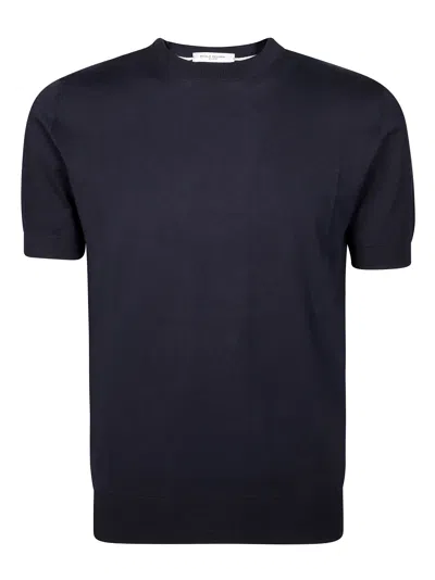 Paolo Pecora Maglia Gc Cotone In Blue